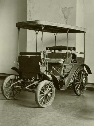 Benz "Dos à dos" mit Luftbereifung : Benz, Dos à dos, 1899