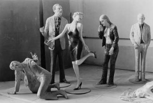 Im Atelier der Künstler Thea Richter und Hartmut Bonk