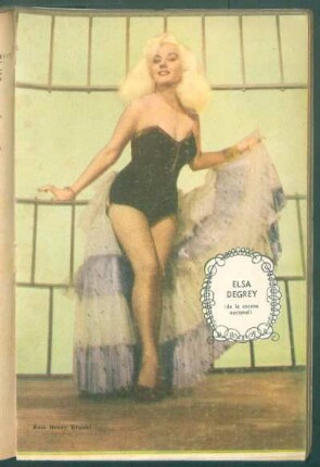 Elsa Degrey (de la escena nacional) - Foto: Henry Kegahl