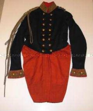 Uniformrock für Generale, Preußen, getragen von Zar Nikolaus I. von Russland