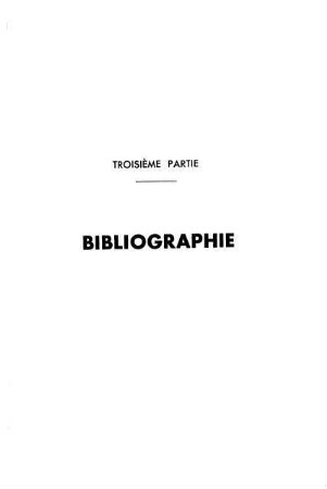 127-188, Troisième partie: Bibliographie
