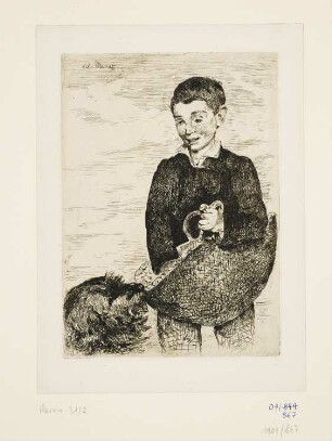 Straßenkind, aus: "Edouard Manet: eaux-fortes"