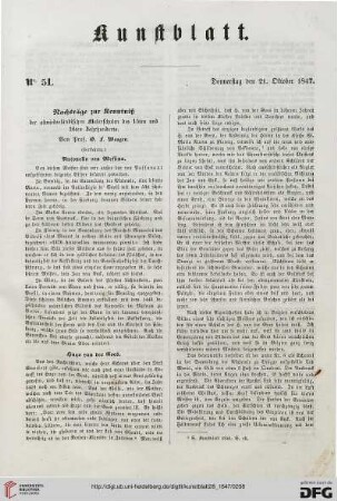 Nr. 51 - 60 (21. Oktober 1847 - 9. Dezember 1847)