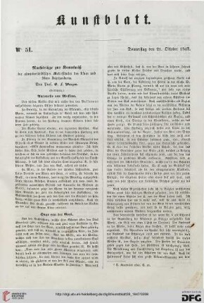 Nr. 51 - 60 (21. Oktober 1847 - 9. Dezember 1847)