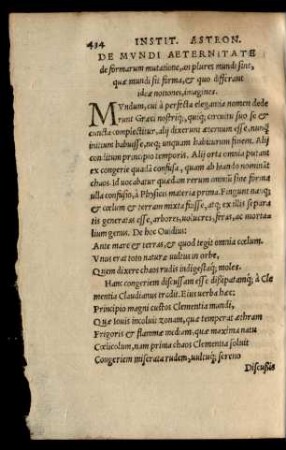 [Ioachimi Fortii Ringelbergii Andoverpiani institutionum astronomicarum libri tres]