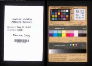 Entnazifizierung Georg Riemann , geb. 22.08.1903 (Hausverwalter)