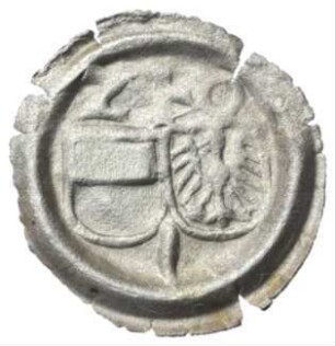 Münze, Hohlpfennig, 1520