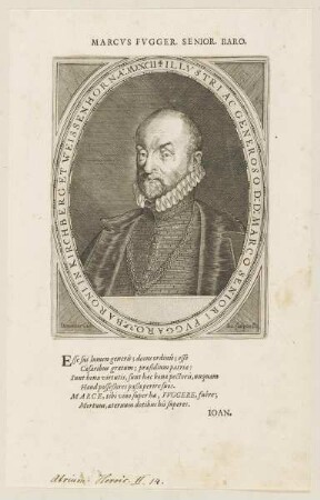 Bildnis des Marco Fvggaro