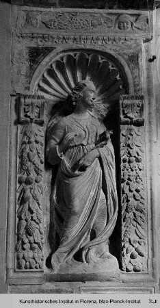 Altar der Madonna del Rosario : Nischenfiguren