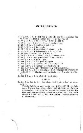 Berichtigungen