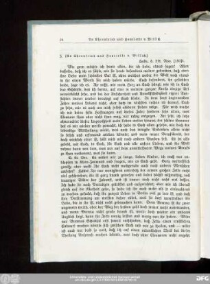 5. [An Ehrenfried und Henriette v. Willich.]