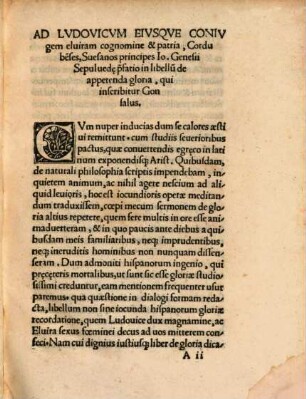 Dialogus de appetenda gloria, qui inscribitur Gonsalus