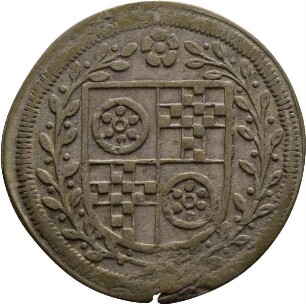 Münze, 2 Albus, 1695