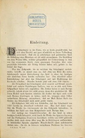 Lehrbuch des Schachspiels