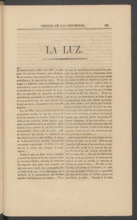 La luz.
