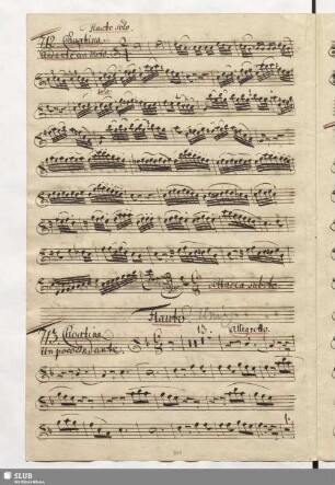 713. Cavatina: La mia amorosa hà un volto / Naumann, J.G.