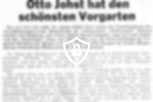 [Name maskiert] hat [Name maskiert] Vorgarten