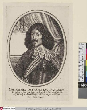 Gaston Filz de France Duc d'Orleans