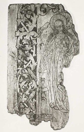 Fragment eines Chorgestühls