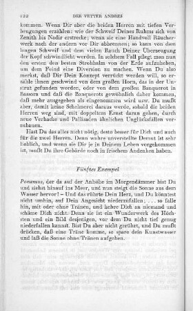 Fünftes Exempel