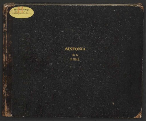 Sinfonien; orch; e-Moll