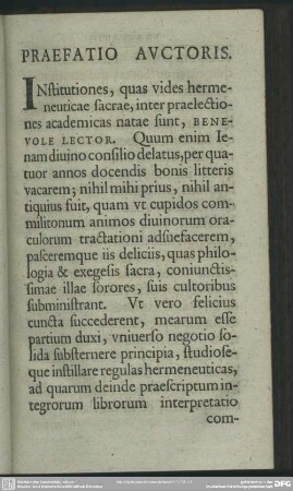 Praefatio Auctoris