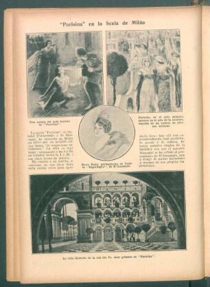 "Parisina" en la Scala de Milán