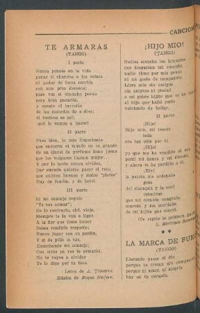 ¡Hijo mío! : (Tango)