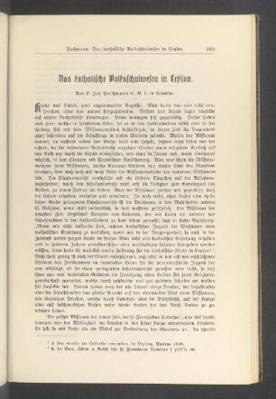 Das katholische Volkschulwesen in Lepton