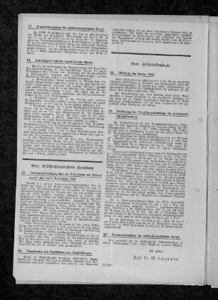 21. Meldung für Januar 1944.