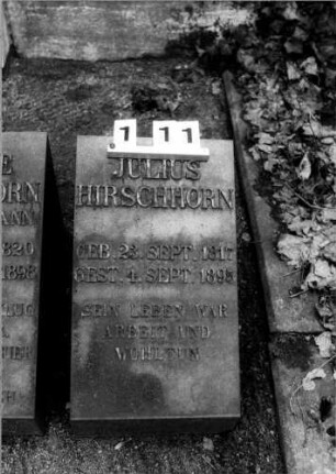 Grabstein B I/1/11A (Detailaufnahme 6)