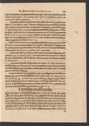 Familiae erciscundae. - Furti adversus nautas &c.