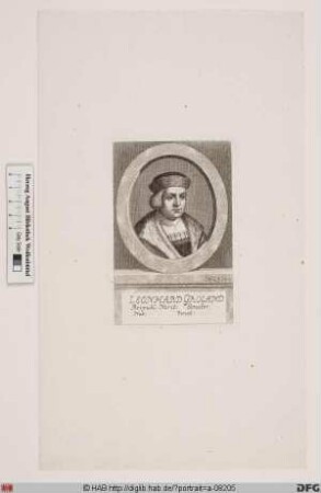 Bildnis Leonhard Groland(t)
