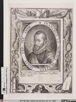 Bildnis François de La Noue, gen. "Bras de Fer"