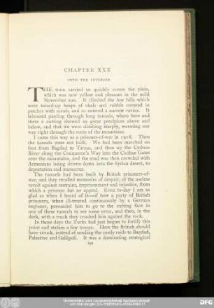 Chapter XXX Into The Interior