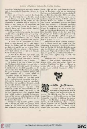 Periodische Fachliteratur