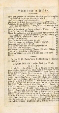 Inhalt dieses Stücks