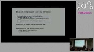 Profile-Guided Optimization in the LDC D compiler: Implementation and Benefits