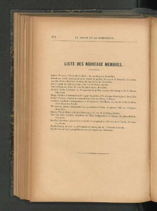 Liste Des Nouveaux Membres.