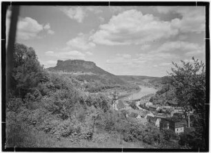 Königstein mit Lilienstein