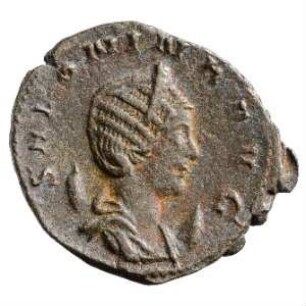 Münze, Antoninian, 258 n. Chr.