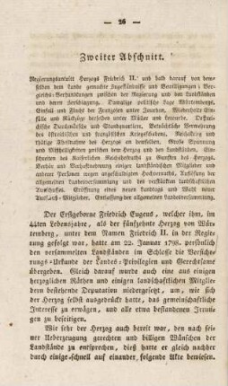 26, Zweiter Abschnitt