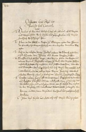 Officium und Ayd des Probsts und Cancellarii.
