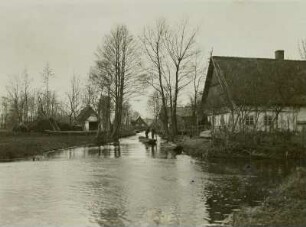 Leipe : Spreewald, Leipe. Kahnschleuse