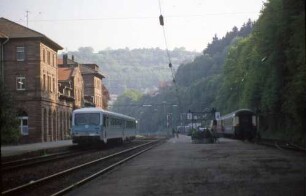 Calw VT 628 254 E3667 Lok 215 104 E3006 HOR-PF UIC-X-Wagen