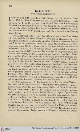 Neue Folge 30 = Jahrgang 54: Kieler Brief