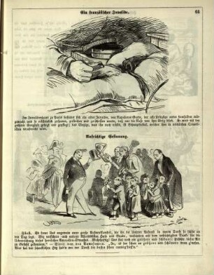 "Ein französischer Invalide" / "Aufrichtige Gesinnung"