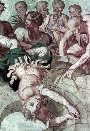 Martyrium des heiligen Florian