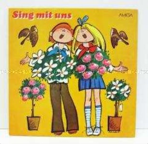 Lieder der Jungen Pioniere, Plattenhülle