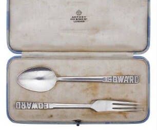 Kindergabel und -löffel in Etui, 2012.B.121 a-c